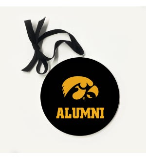 Alumni Iowa Ornament